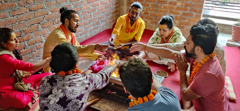 Meditation in Rishikesh