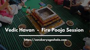 An Authentic Vedic Havan:Fire Pooja Session