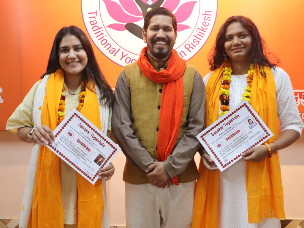 Certified Yoga Teacher in Rishikesh India