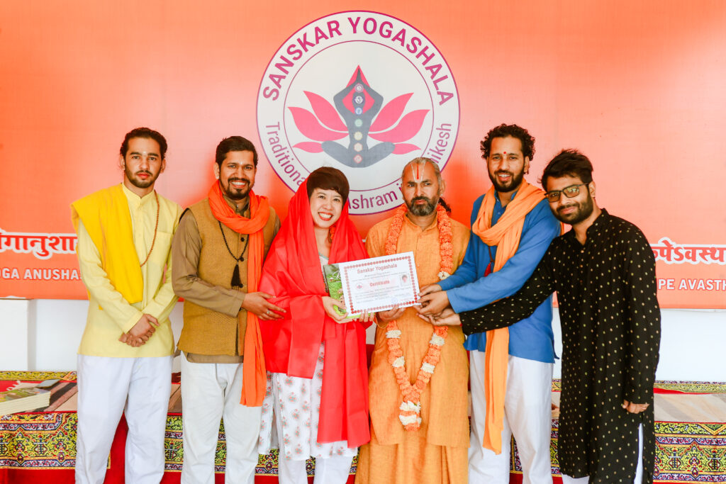 Certified Yoga Teacher in Rishikesh India