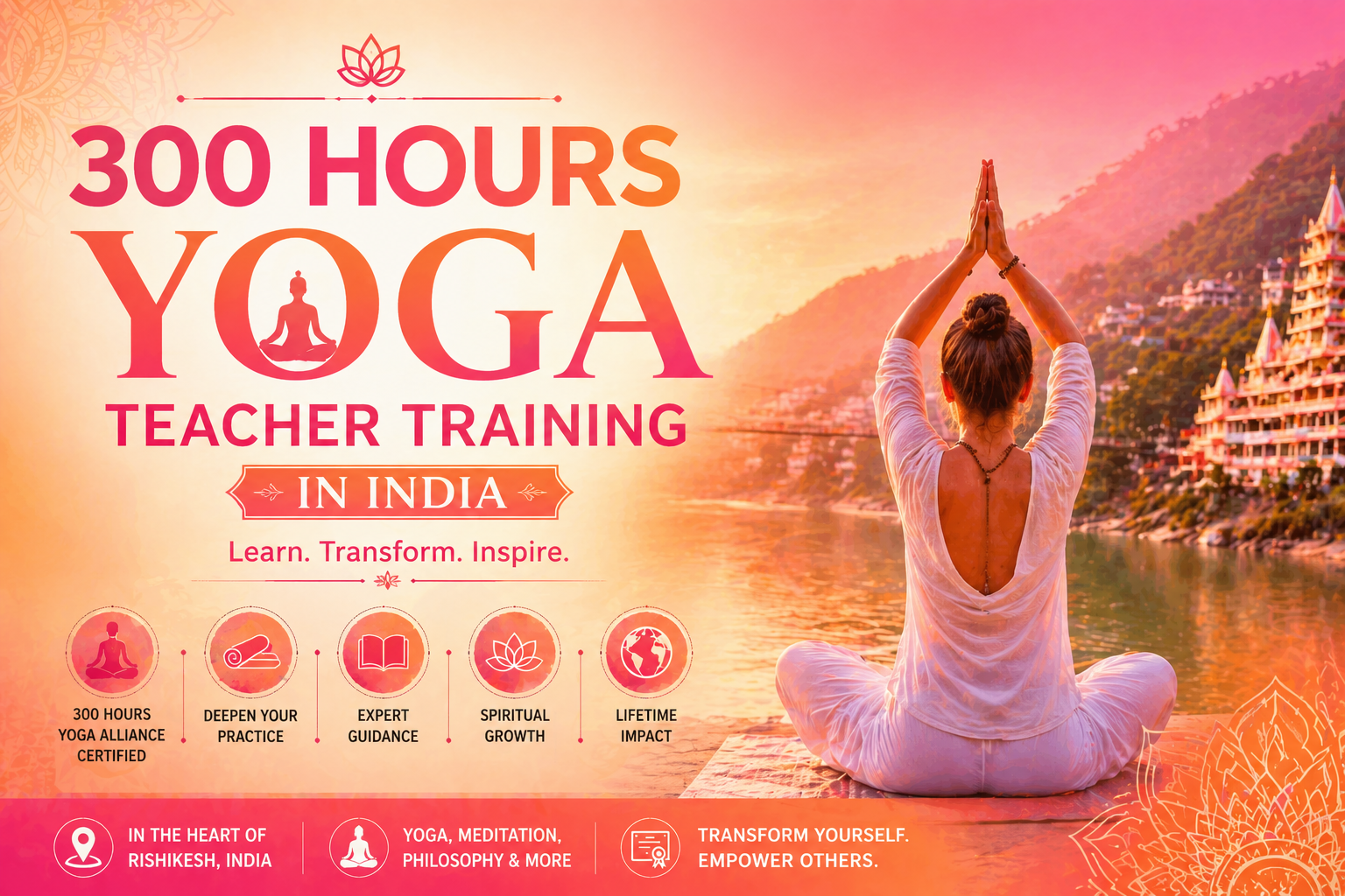 Types of 300 Hours Yoga Teacher Training in India