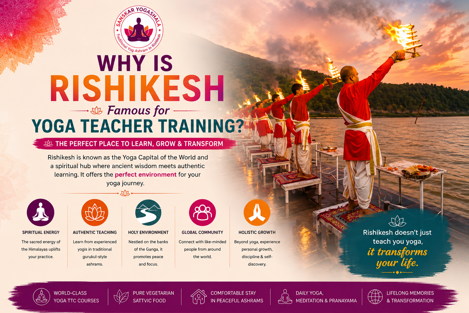 Why is Rishikesh Famous for Yoga Teacher Training?