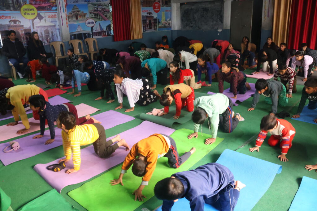 Yoga for Kids in Rishikesh